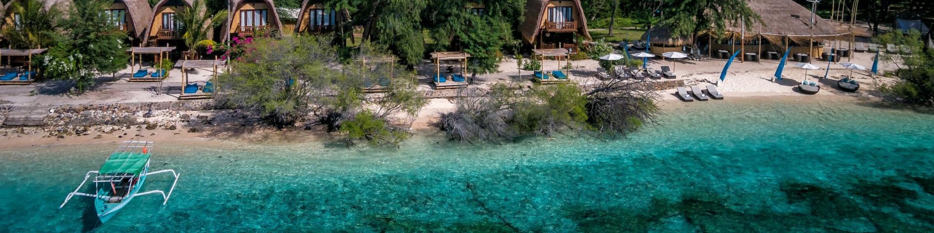 Karma Reef - luksusowy hotel na rajskiej wysepce Gili Meno